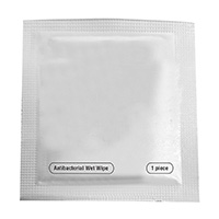 SINGLE USE ALCOHOL ANTIBACTERIAL WIPE